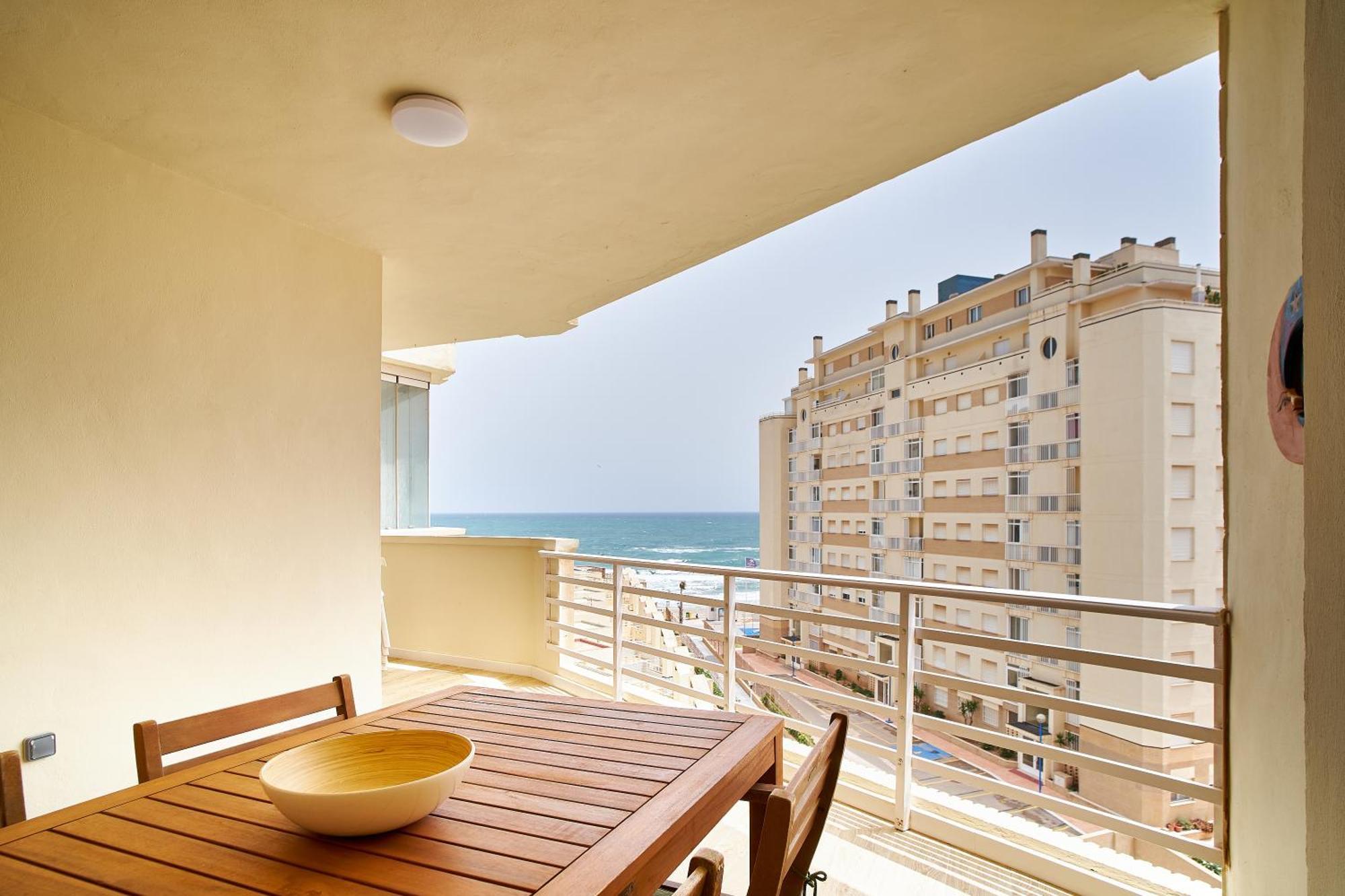 Refugio Costero Con Vista Al Mar Lägenhet La Manga del Mar Menor Exteriör bild