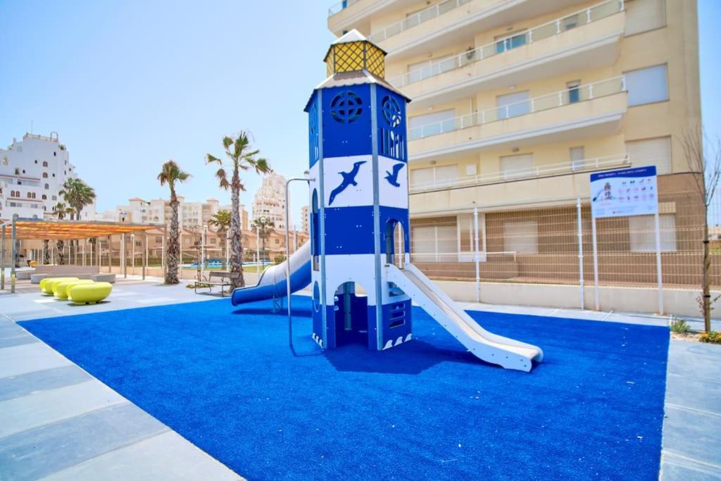 Refugio Costero Con Vista Al Mar Lägenhet La Manga del Mar Menor Exteriör bild